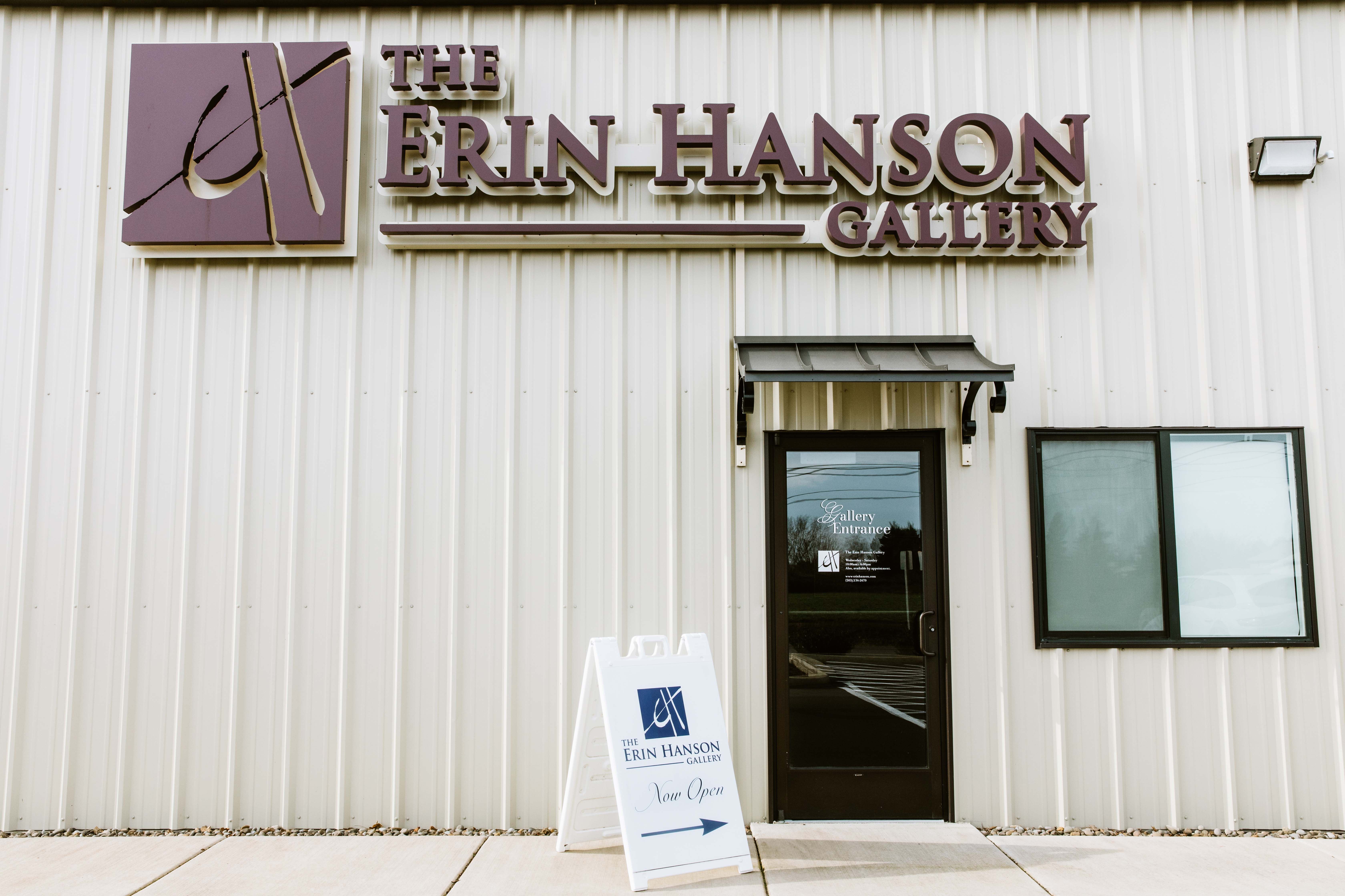 Behind-the-Scenes at The Erin Hanson Gallery